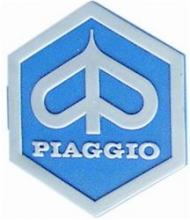 Logo Piaggio hexagonal (con patillas) Vespa PX-PK-LML